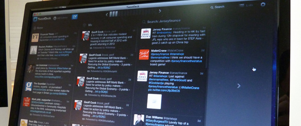 CEO's Twitter Screen CEO's Twitter Screen